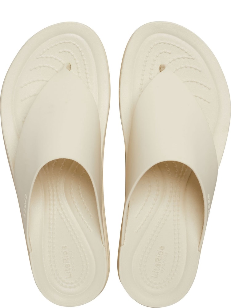 Crocs Cream Brooklyn Flip Sandals - Image 5 of 5