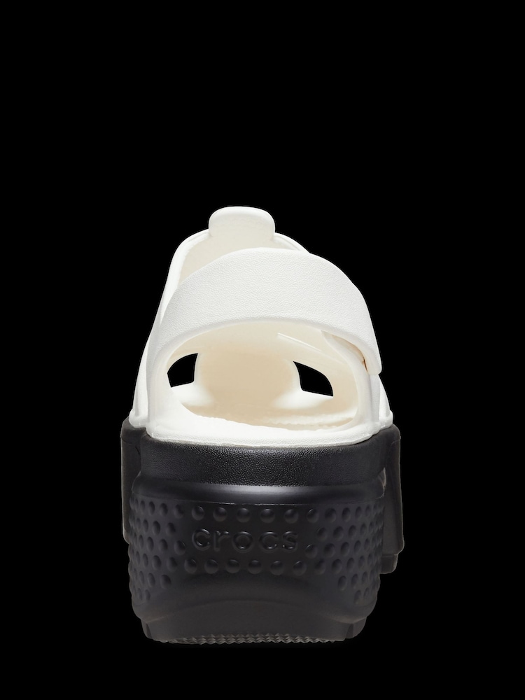 Crocs White Stomp Fisherman Sandals - Image 4 of 4
