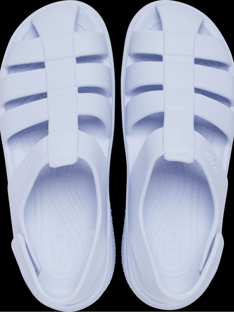 Crocs Violet Purple Stomp Fisherman Sandals - Image 1 of 3