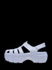 Crocs Violet Purple Stomp Fisherman Sandals - Image 2 of 3