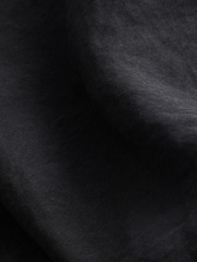 Black Sleeveless Column V-Neck Midi Dress - Image 6 of 6