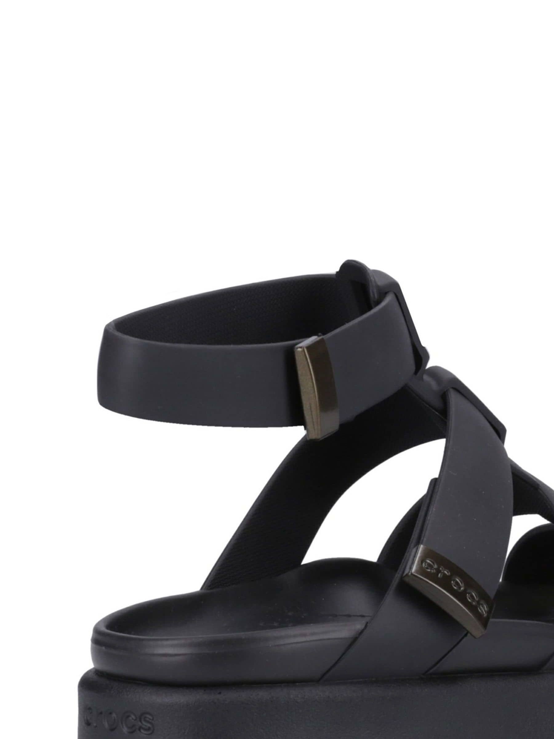 Buy Crocs Black Brooklyn Gladiator Sandals from Next Luxembourg