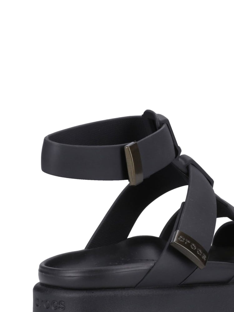 Crocs Black Brooklyn Gladiator Sandals - Image 3 of 4