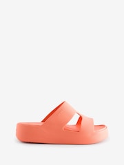 Crocs Orange Getaway Platform H-Strap Sandals - Image 1 of 9
