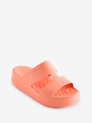 Crocs Orange Getaway Platform H-Strap Sandals - Image 2 of 9