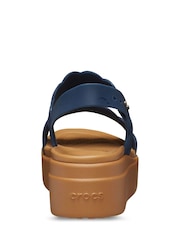 Crocs Navy Brooklyn Woven Sandals - Image 2 of 7