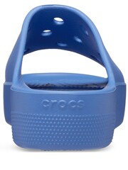 Crocs Blue Classic Platform Slide Sandals - Image 2 of 7