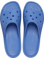 Crocs Blue Classic Platform Slide Sandals - Image 4 of 7