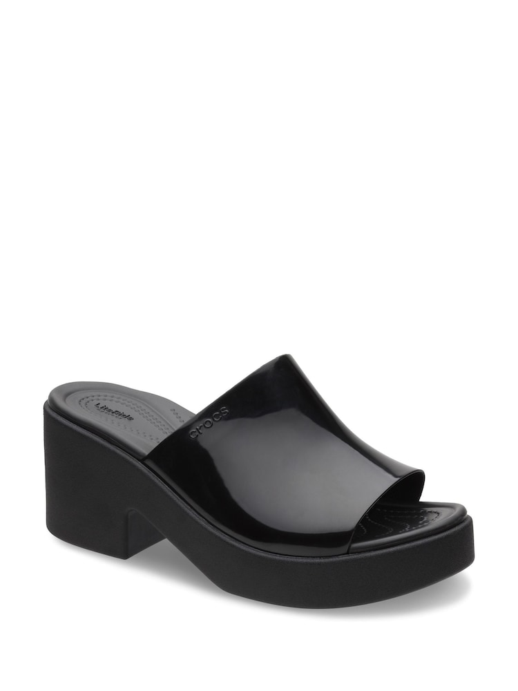 Crocs Brooklyn Slide High Shine Sandal - Image 7 of 7