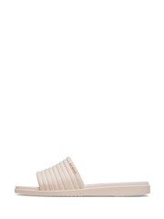 Crocs Beige Miami Slide Sandals - Image 2 of 6