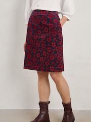 Seasalt Cornwall Blue Ferry Crossing Skirt - Image 1 of 6