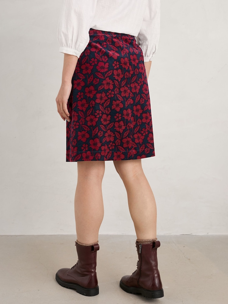 Seasalt Cornwall Blue Ferry Crossing Skirt - Image 2 of 6