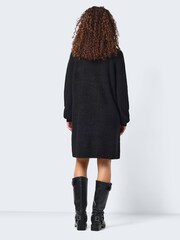NOISY MAY Black High Neck Knitted Jumper Dress - Image 3 of 6