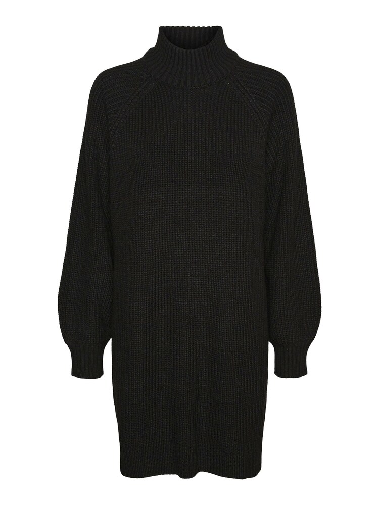 NOISY MAY Black High Neck Knitted Jumper Dress - Image 6 of 6