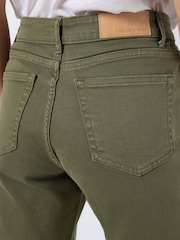 NOISY MAY Natural High Waisted Cargo Straight Leg Jeans - Image 5 of 6