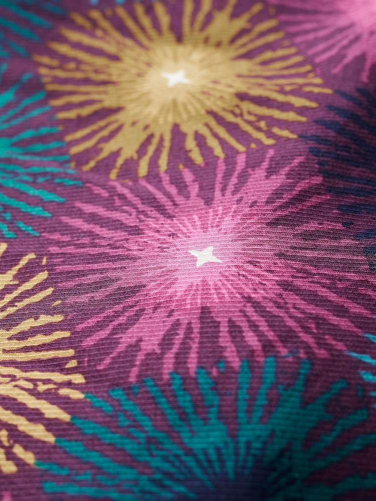 Seasalt Cornwall Purple Forestry Printed Midi Dress - Image 11 of 11 Seasalt Cornwall Purple Forestry Printed Midi Dress - Image 11 of 11