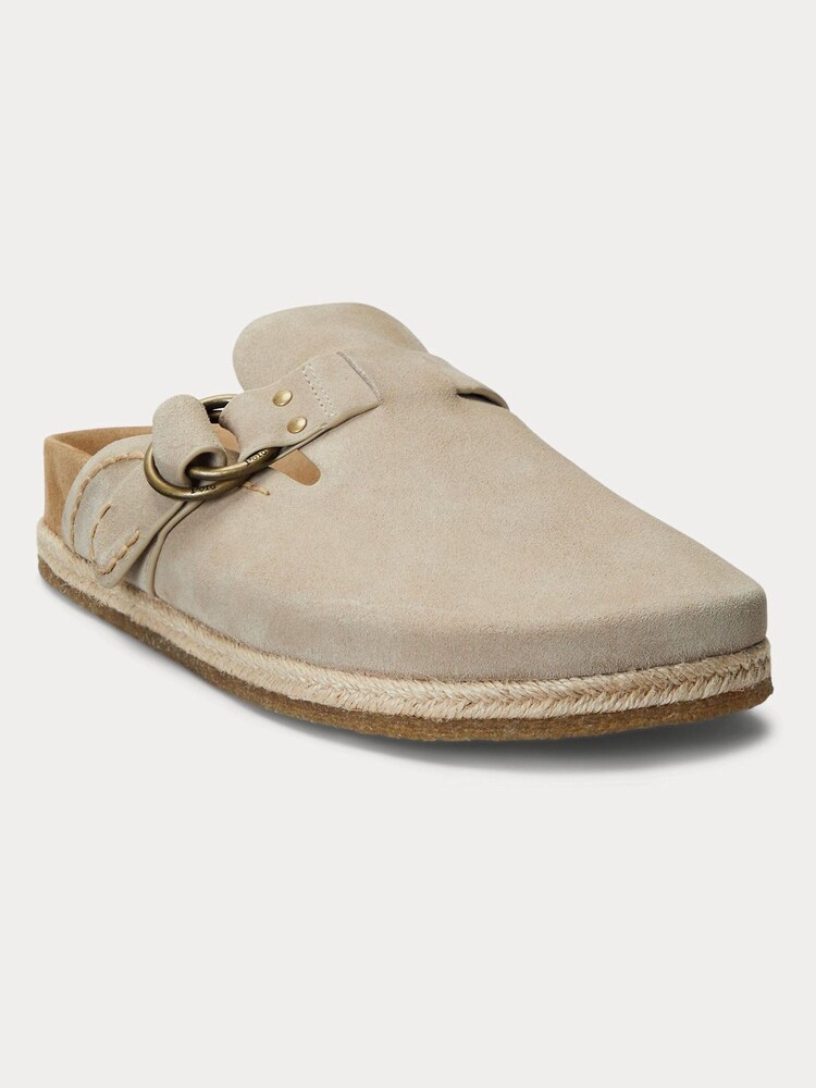 Polo Ralph Lauren Suede Turback Clogs - Image 1 of 4