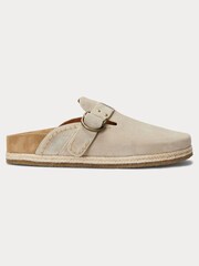 Polo Ralph Lauren Suede Turback Clogs - Image 2 of 4