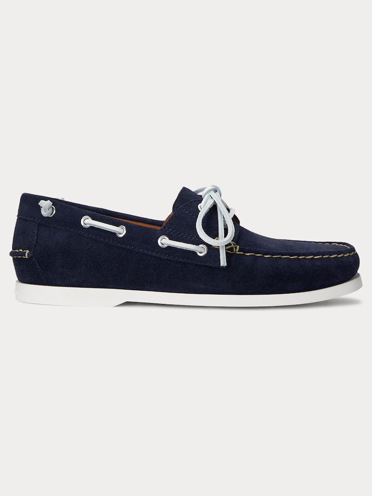 Polo Ralph Lauren Merton Bootsschuhe, Marineblau - Bild 1 von 1