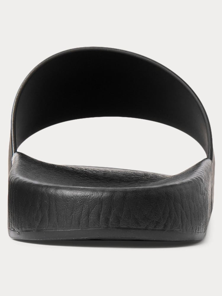 Polo Ralph Lauren Black Signature Pony Sliders - Image 4 of 4 Polo Ralph Lauren Black Signature Pony Sliders - Image 4 of 4