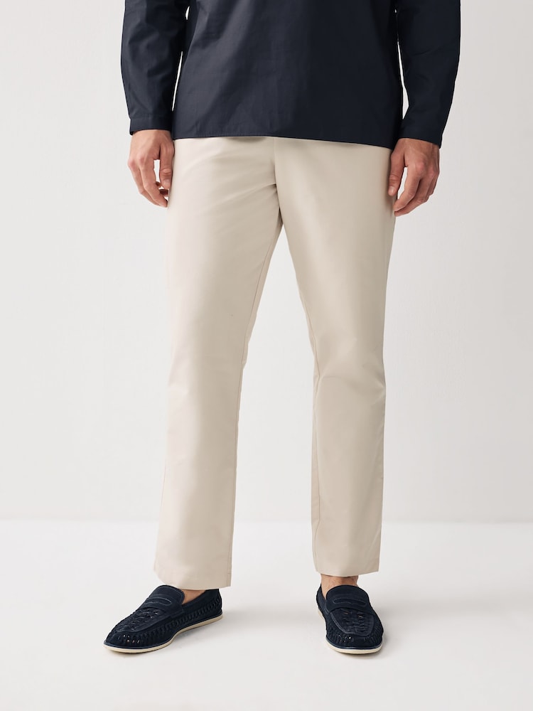 Stone Drawstring Waist Mens Kurta Trousers - Image 1 of 7