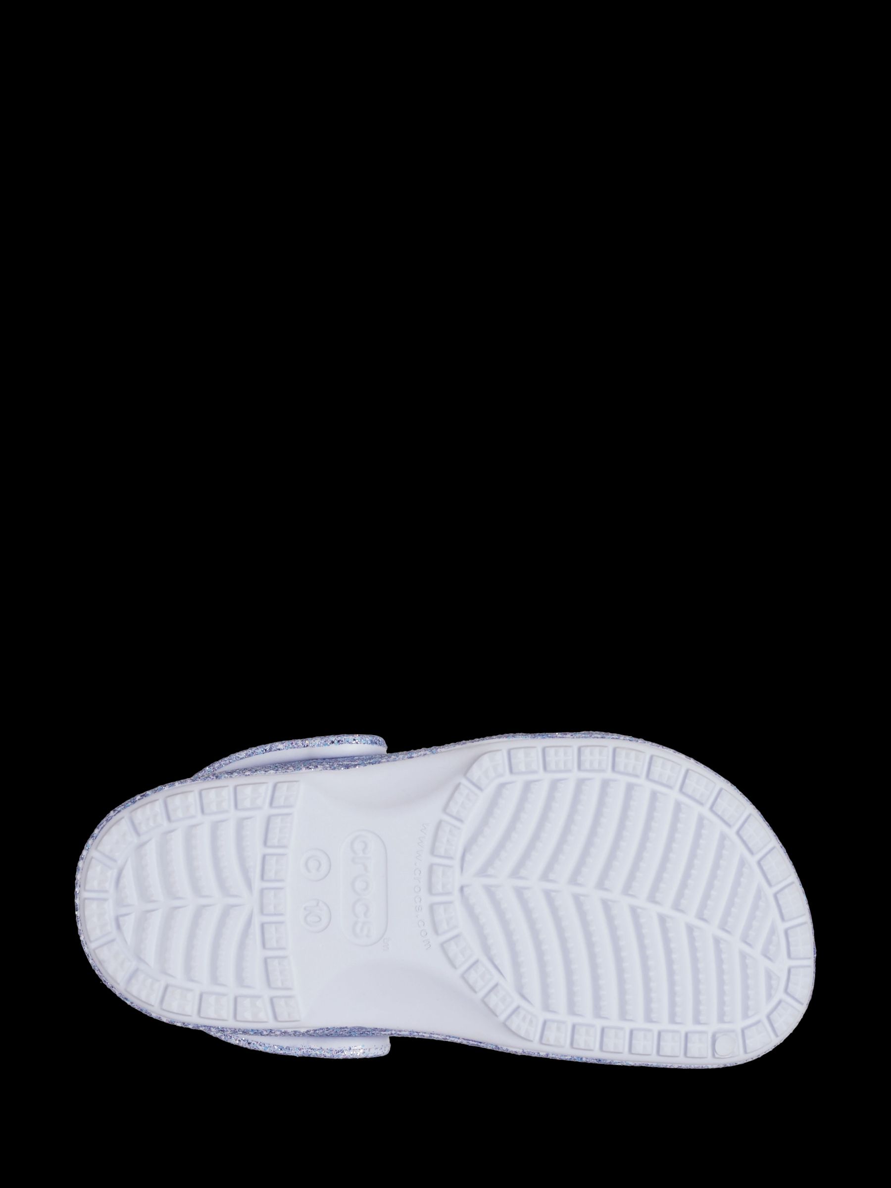 Buy Crocs Black Classic Platform Glitter Clogs from Next Romania