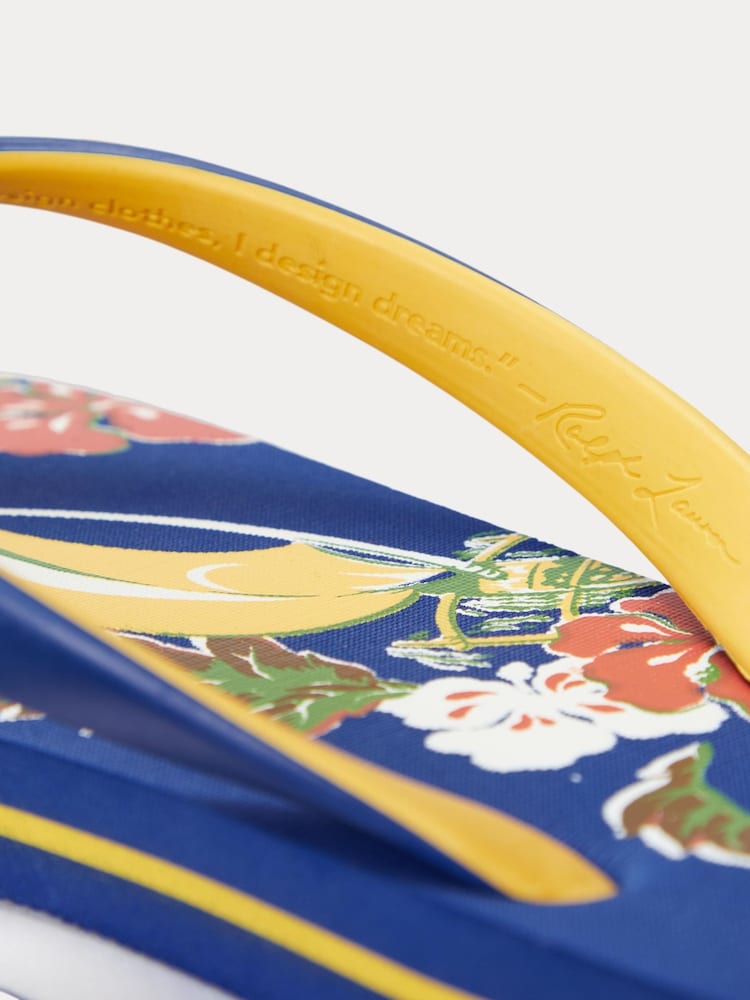 Polo Ralph Lauren Bolt Logo Flip-Flops - Image 5 of 5