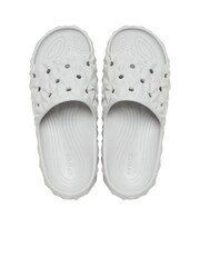 Crocs Grey Geometric Slide Sandals - Image 5 of 8