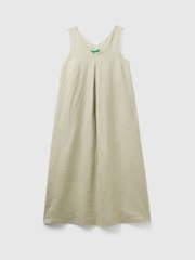 Benetton 100% Linen Maxi Dress - Image 3 of 3