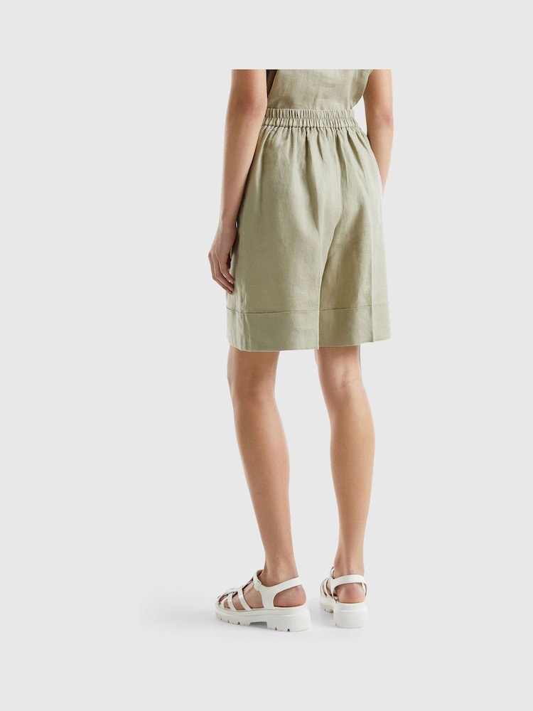 Benetton Linen Short - Image 2 of 4