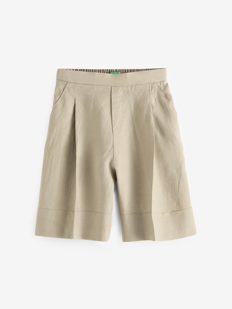 Benetton Linen Short - Image 4 of 4