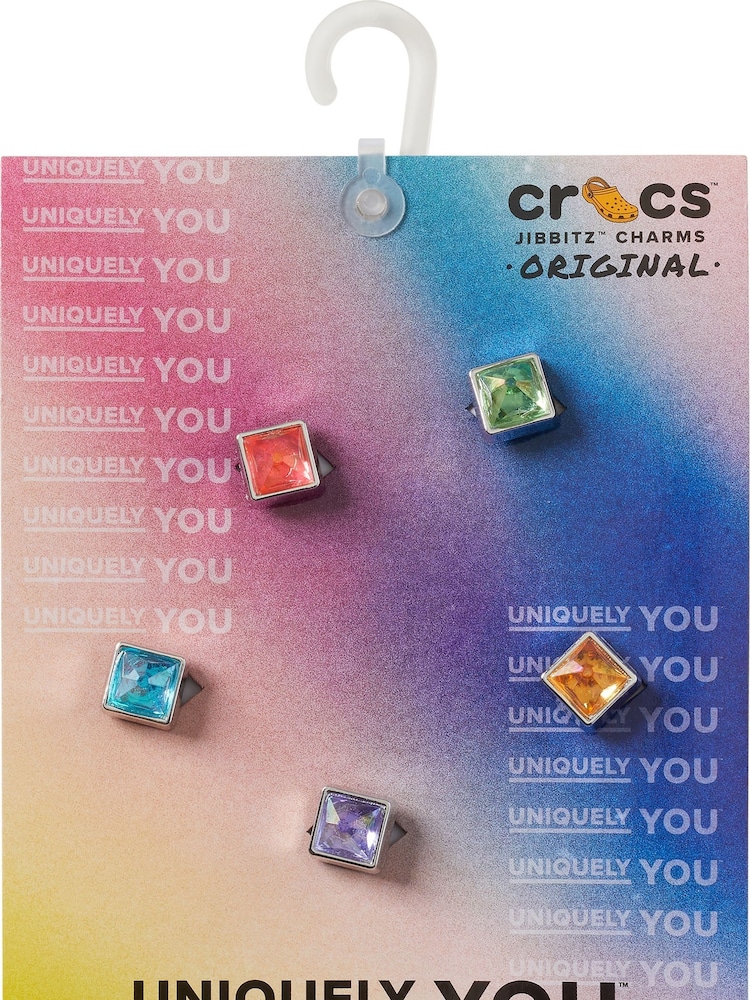 Crocs Triple Gem Jibbitz 5 Pack - Image 2 of 5 Crocs Triple Gem Jibbitz 5 Pack - Image 2 of 5