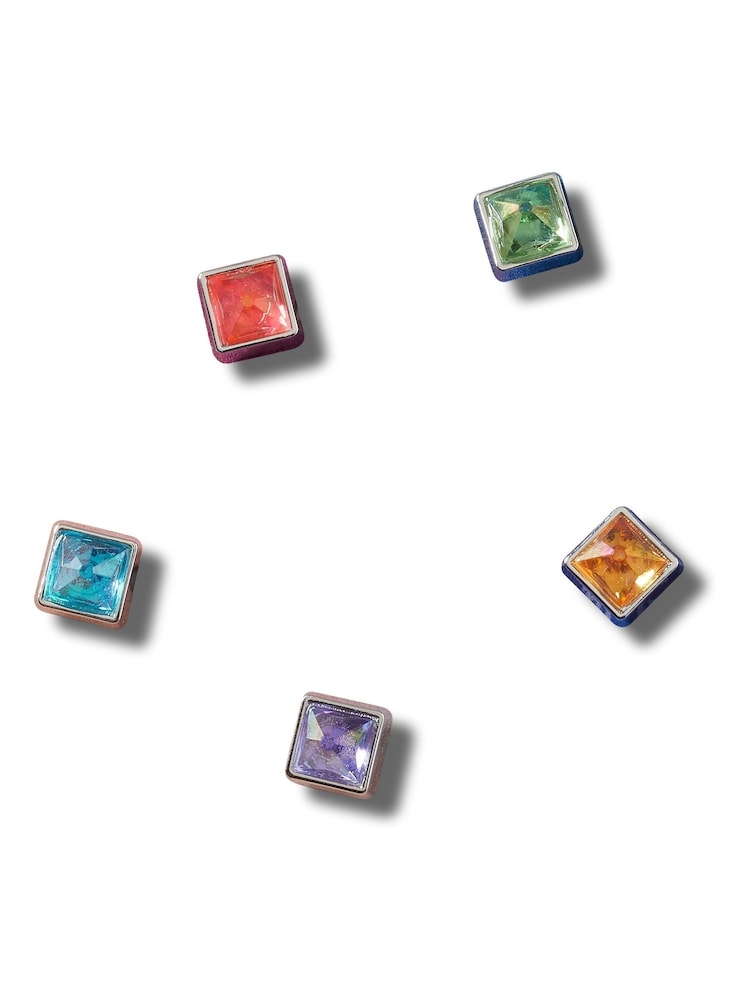 Crocs Triple Gem Jibbitz 5 Pack - Image 5 of 5 Crocs Triple Gem Jibbitz 5 Pack - Image 5 of 5