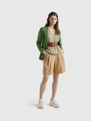 Benetton Linen Short - Image 3 of 4