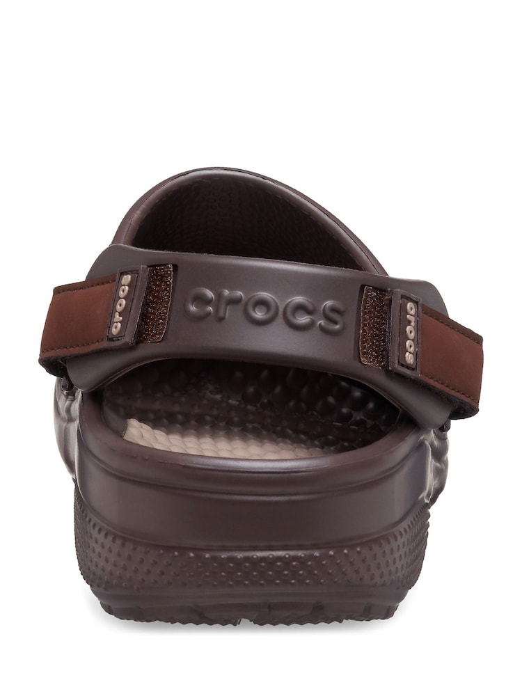 Crocs Brown Yukon Vista Clogs - Image 3 of 5