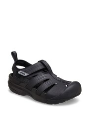Crocs Black Yukon Fisherman Sandals - Image 3 of 7
