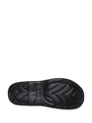 Crocs Black Yukon Fisherman Sandals - Image 4 of 7