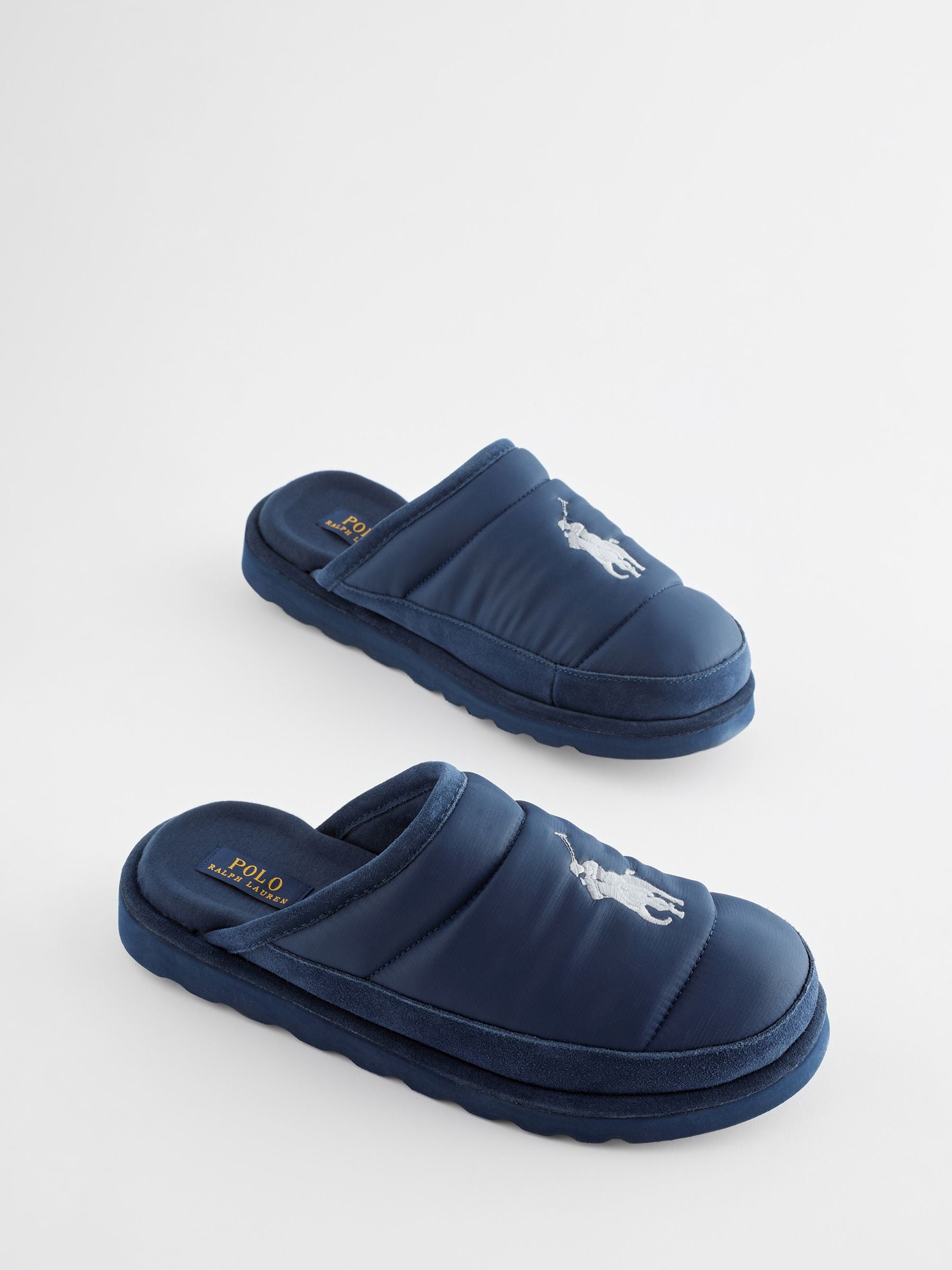 Buy Polo Ralph Lauren Reade Quilted Scuff Slippers from Next Luxembourg
