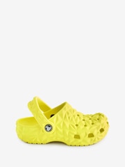 Crocs Yellow Geometric Kids Clogs - Image 1 of 8