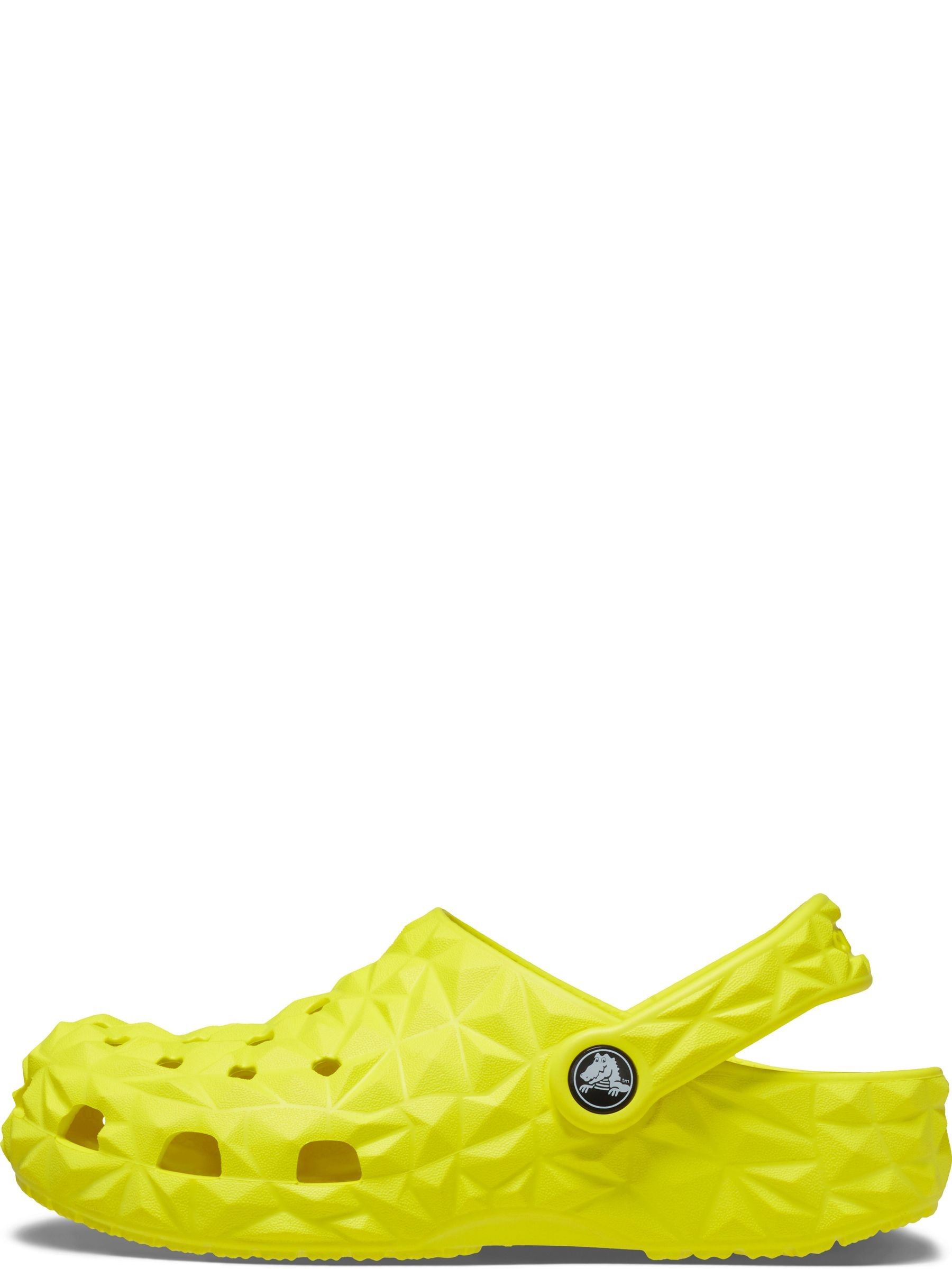 大人も着やすいシンプルファッション Buy Crocs Yellow Geometric Kids Clogs from Next Luxembourg 靴
