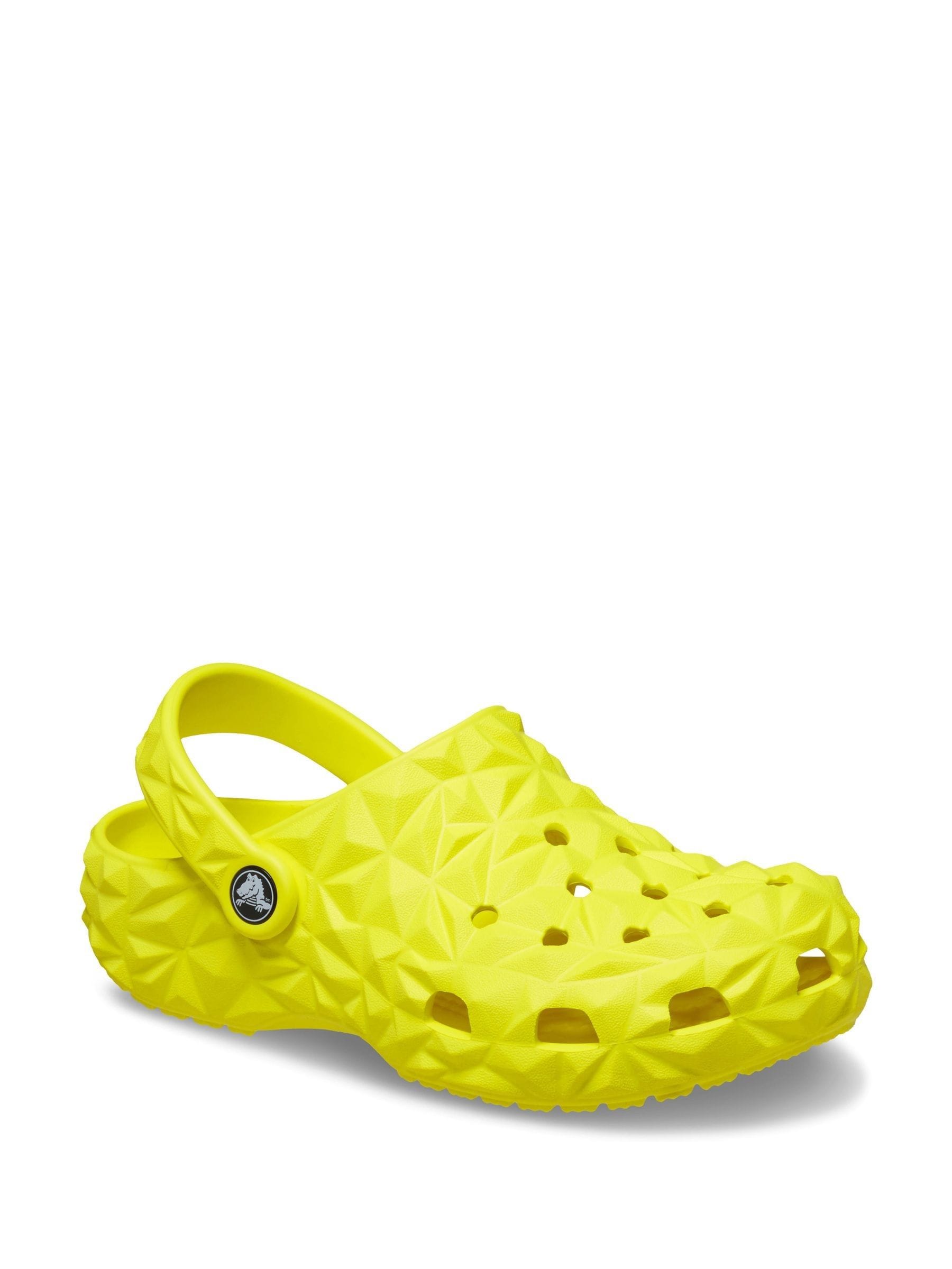 Buy Crocs Yellow Geometric Kids Clogs from Next Ireland