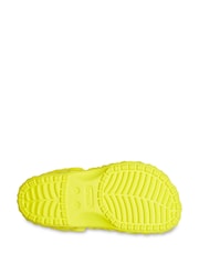 Crocs Yellow Geometric Kids Clogs - Image 7 of 8