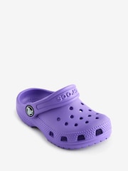 Пурпурный - Crocs классические сабо в стиле унисекс для малышей - Изображение 2 из 4