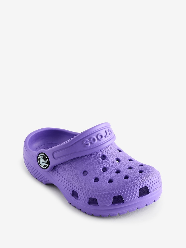 Пурпурный - Crocs классические сабо в стиле унисекс для малышей - Изображение 2 из 4