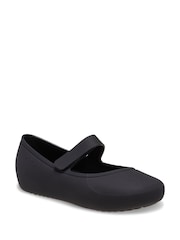 Crocs Black Brooklyn Mary Jane Toddler Flat Shoes - Image 7 of 7