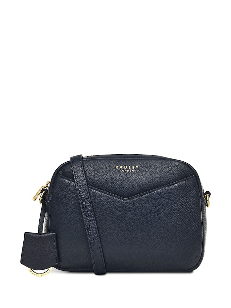 Radley London Blue Gordon Road Mini Zip-Top Crossbody Bag - Image 2 of 4