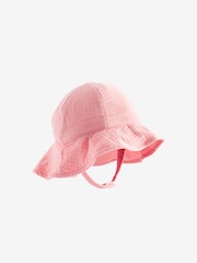 Pink - Babyhut mit breiter Krempe (0 M.–2 J.) - Bild 3 von 4
