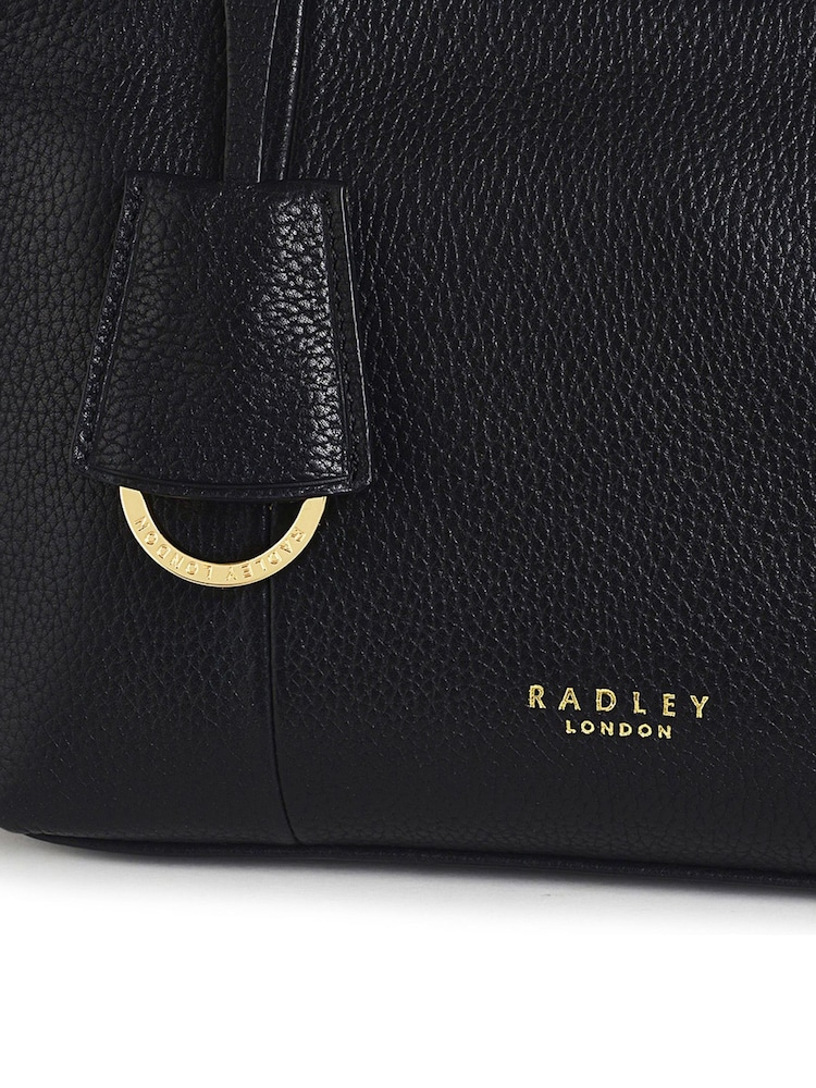 Radley London Furze Lane Small Black	 Zip-Top Cross Body Bag - Image 4 of 4