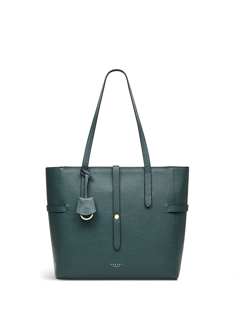 Radley London Green	 Abingdon Road Large Zip-Top Shoulder Bag - Image 1 of 5