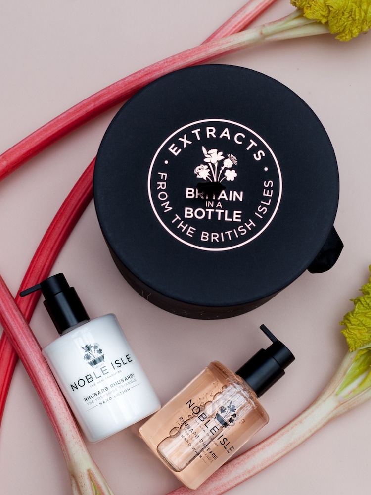 Noble Isle Rhubarb Rhubrab! Home & Hand Care Exclusive Gift Set (Worth £70) - Image 2 of 3